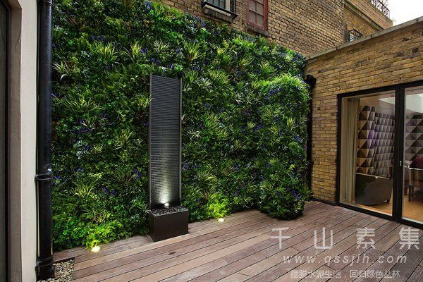 水幕植物墙,植物墙设计,植物墙景观