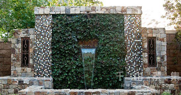 水幕植物墙,植物墙设计,植物墙景观