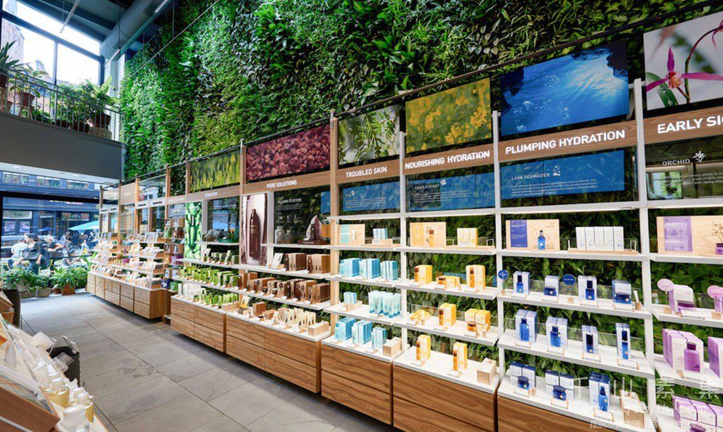 商店植物墙,植物墙设计,植物墙景观