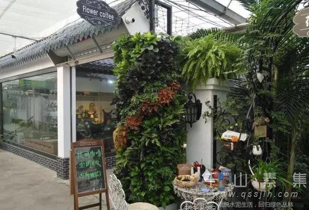 3个休闲门店植物墙，花园、酒吧、咖啡馆您中意哪个？