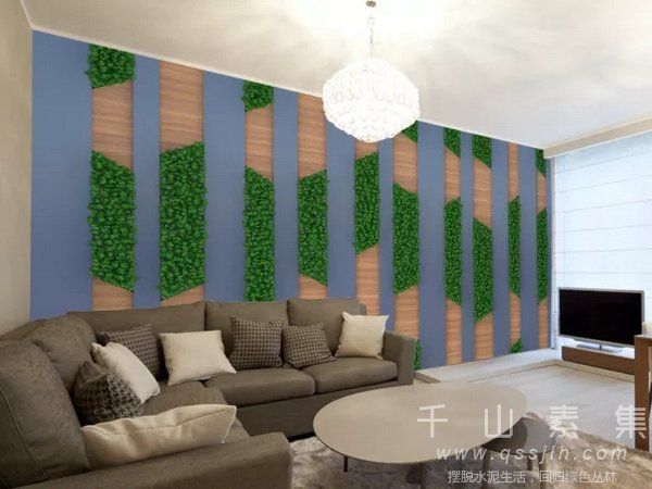 家庭植物墙,阳台植物墙,卧室植物墙